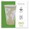 Eco-Products World Art Renewable and Compostable Hot Cups, 16 oz, Moss, PK50 EP-BHC16-WAPK - alternate 8
